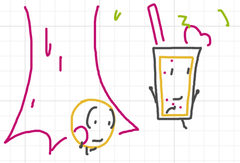 A panel from What's The Point, episode five of the Board Boards object show by Furretwalk/WalkingFurret.